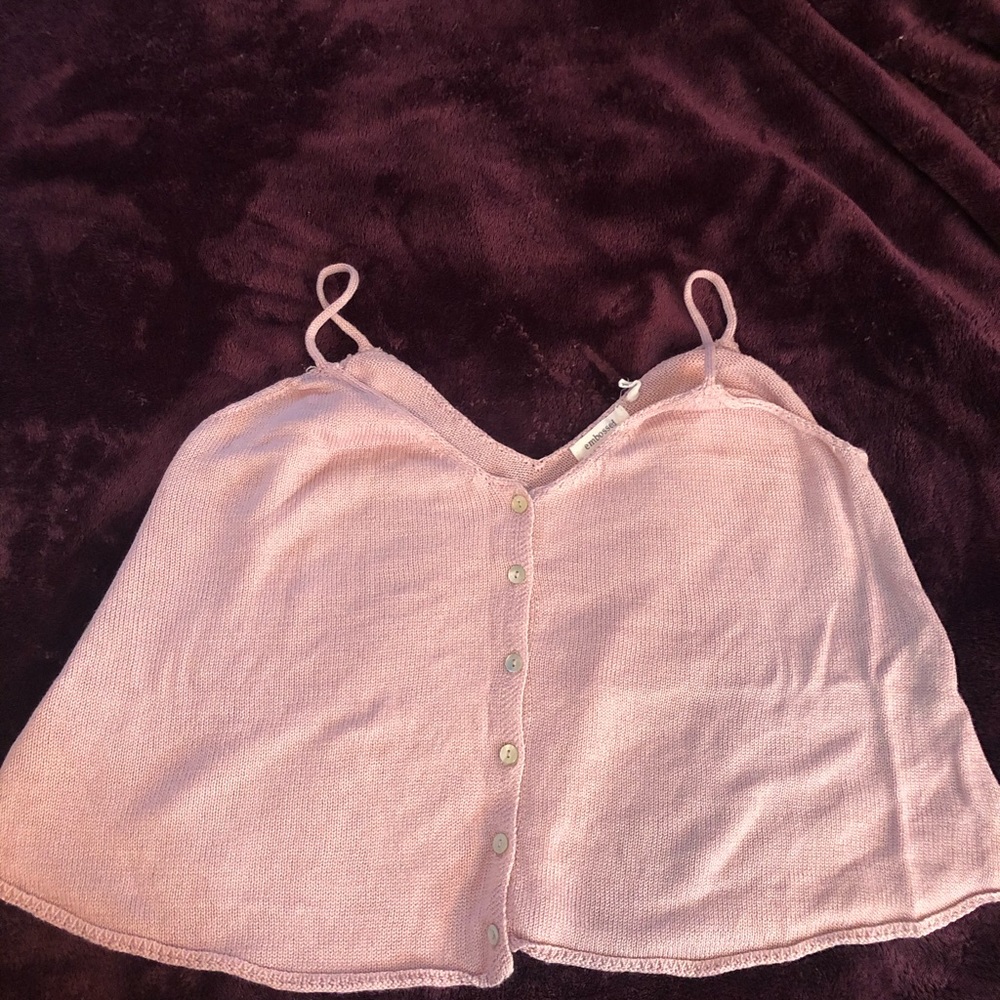 Pink tank top